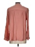 Blu Pepper 100% Rayon Pink Long Sleeve Blouse Size L - photo 2