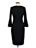 Calvin Klein Solid Black Cocktail Dress Size 6 - photo 2