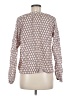 Sanctuary 100% Lyocell Pink Brown Long Sleeve Blouse Size M - photo 2
