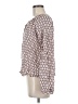 Sanctuary 100% Lyocell Pink Brown Long Sleeve Blouse Size M - photo 5