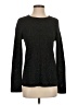 Eileen Fisher Metallic Black Wool Pullover Sweater Size S - photo 1