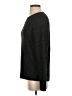 Eileen Fisher Metallic Black Wool Pullover Sweater Size S - photo 5