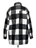 Monrow Checkered-gingham Gray Coat Size XS - photo 2