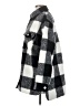 Monrow Checkered-gingham Gray Coat Size XS - photo 5