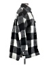 Monrow Checkered-gingham Gray Coat Size XS - photo 4