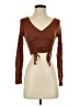 Unbranded Brown Long Sleeve Top Size S - photo 1