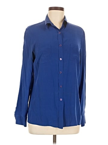 Kalico Long Sleeve Silk Top (view 1)
