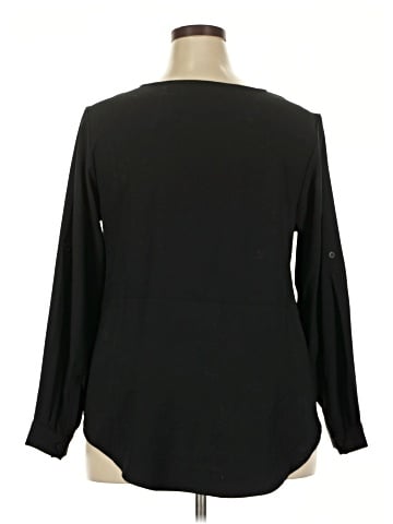 Elizabeth & Clarke Long Sleeve Blouse (view 2)