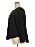 Elizabeth & Clarke 100% Polyester Black Long Sleeve Blouse Size 18W - photo 5
