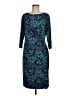 Talbots Paisley Blue Cocktail Dress Size M - photo 1