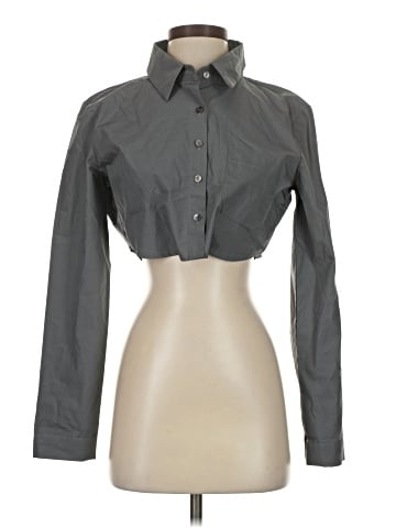Olivaceous Long Sleeve Blouse (view 1)
