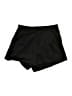 Glam Solid Black Athletic Shorts Size L - photo 1