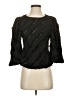 Joe's Jeans 100% Polyester Black 3/4 Sleeve Top Size XS - photo 1