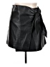 MNG 100% Polyester Black Faux Leather Skirt Size XL - photo 1