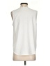 AGB 100% Polyester Ivory Sleeveless Blouse Size S - photo 2