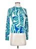 Lilly Pulitzer 100% Cotton Paisley Blue Pullover Sweater Size XS - photo 1