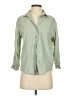 Primark Green 3/4 Sleeve Button-Down Shirt Size XS - photo 1