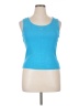 Studio I Blue Sweater Vest Size 14 - photo 1