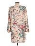 Brigitte Bailey 100% Polyester Print Tan Casual Dress Size L - photo 2