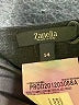 Zanella Solid Black Formal Skirt Size 14 - photo 4