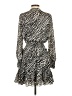 MICHAEL Michael Kors 100% Polyester Animal Print Gray Cocktail Dress Size XS - photo 2