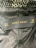 Zara Basic Plaid Gray Blazer Size L - photo 6