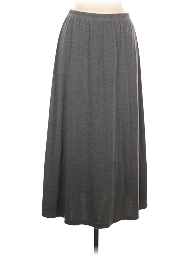 Pre-owned Sag Harbor Casual Skirt In Gray