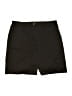 Karen Scott Solid Black Shorts Size 14 - photo 1