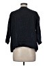 Assorted Brands 100% Linen Black 3/4 Sleeve Blouse Size M (estimated) - photo 2
