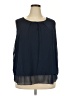 Unbranded 100% Polyester Blue Sleeveless T-Shirt Size 18 - photo 1