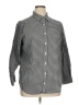 Lands' End Houndstooth Gray Long Sleeve Button-Down Shirt Size 1X - photo 1
