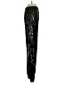 by the way. 100% Polyester Metallic Black Silver Casual Pants Size S - photo 5