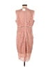 Bardot Solid Pink Cocktail Dress Size 12 - photo 2