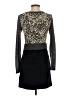 Theme Animal Print Gray Cocktail Dress Size S - photo 2