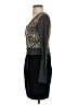 Theme Animal Print Gray Cocktail Dress Size S - photo 5