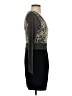 Theme Animal Print Gray Cocktail Dress Size S - photo 4