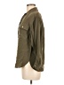 Clio 100% Silk Green 3/4 Sleeve Silk Top Size 6 - photo 5