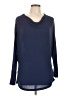 Roz & Ali Blue Pullover Sweater Size L - photo 1