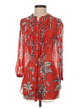 Leifsdottir 3/4 Sleeve Silk Top