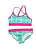 Lands' End Tie-dye Green Two Piece Swimsuit Size 6 - photo 1