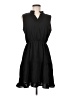 Unbranded 100% Polyester Solid Black Casual Dress Size M - photo 1
