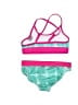Lands' End Tie-dye Green Two Piece Swimsuit Size 6 - photo 2