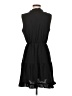 Unbranded 100% Polyester Solid Black Casual Dress Size M - photo 2