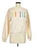 Shein Solid Ivory Sweatshirt Size M - photo 1
