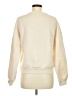 Shein Solid Ivory Sweatshirt Size M - photo 2