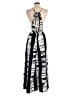 Shein 100% Polyester Graphic Black Cocktail Dress Size XS - photo 2