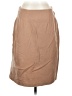Hooked Up 100% Wool Solid Tan Wool Skirt Size M (estimated) - photo 1