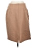 Hooked Up 100% Wool Solid Tan Wool Skirt Size M (estimated) - photo 2