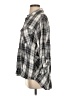Sam Edelman 100% Rayon Plaid Gray 3/4 Sleeve Button-Down Shirt Size S - photo 5