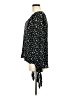 Hinge 100% Rayon Black Long Sleeve Blouse Size M - photo 5